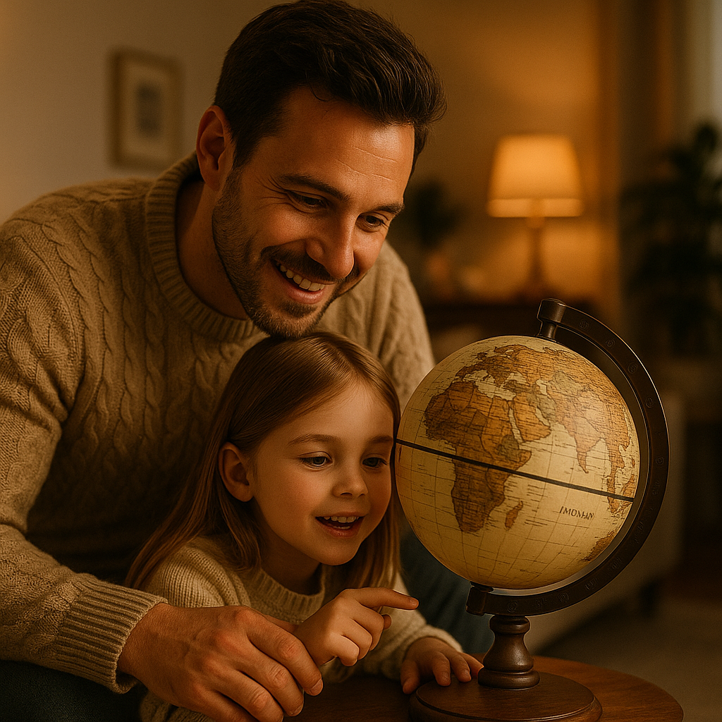 Globe Terrestre vintage globe terrestre