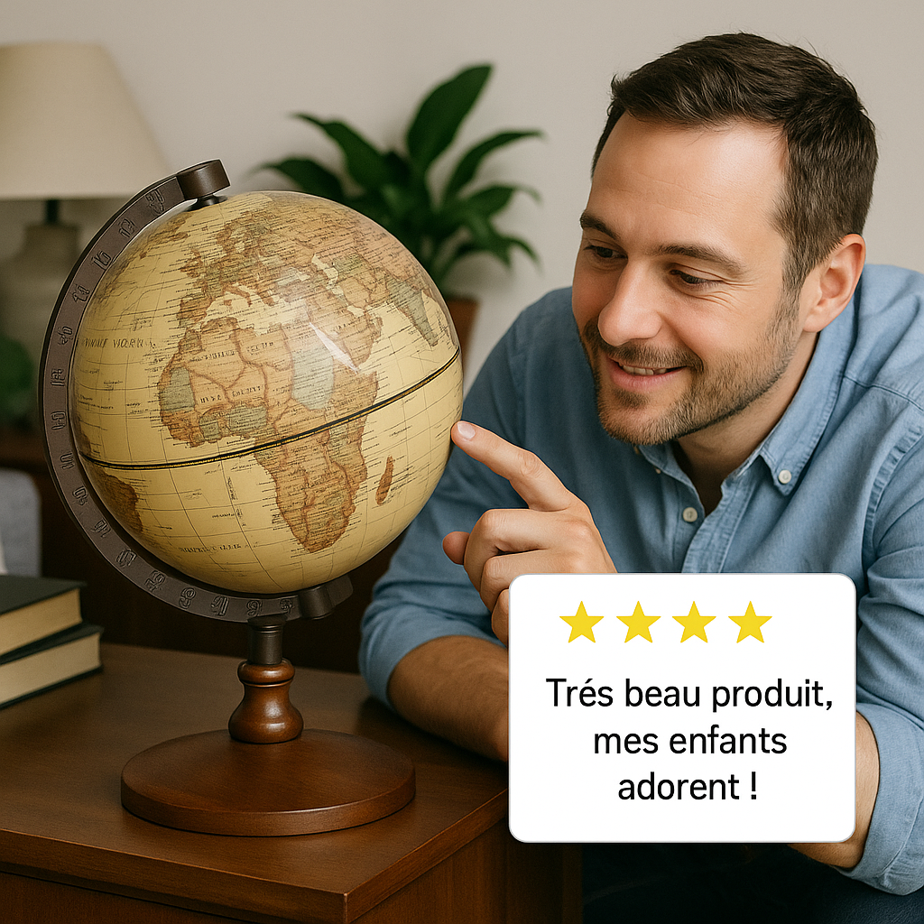 Globe Terrestre vintage globe terrestre