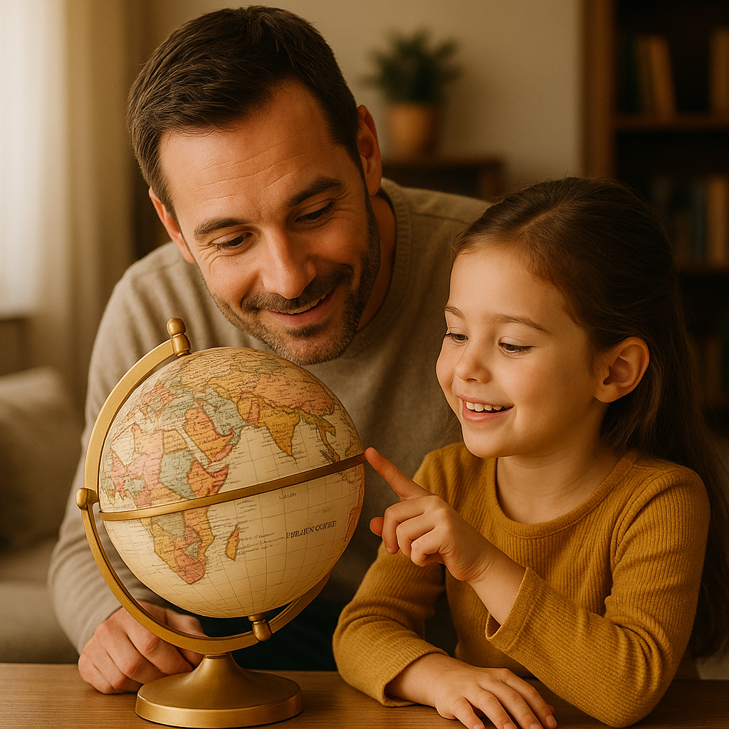 Globe Terrestre Retro globe terrestre