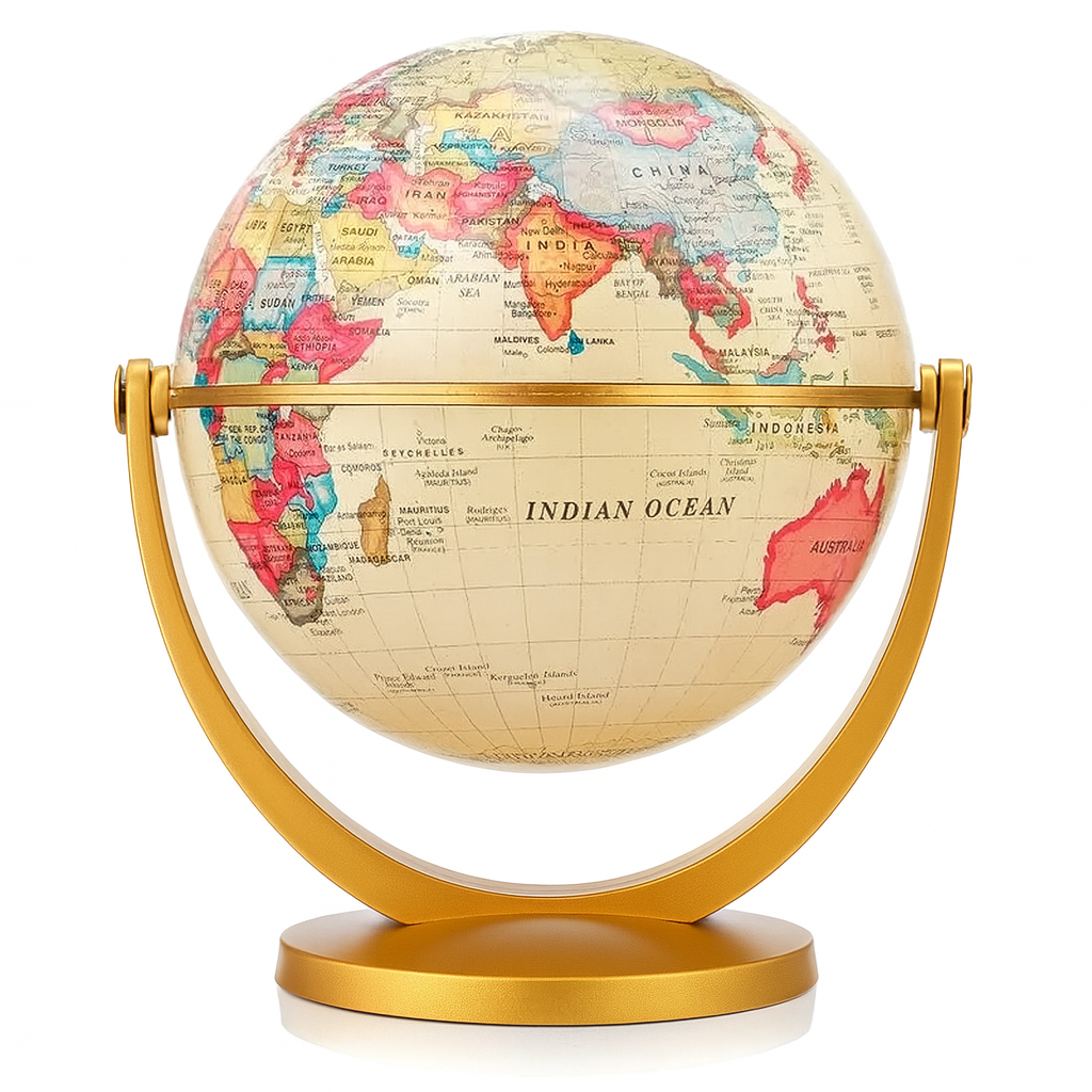 Globe Terrestre Retro globe terrestre