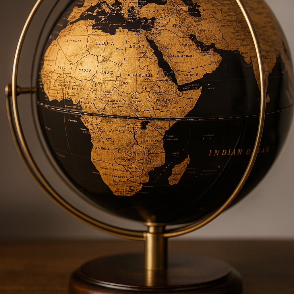 Globe Terrestre Britannique globe terrestre
