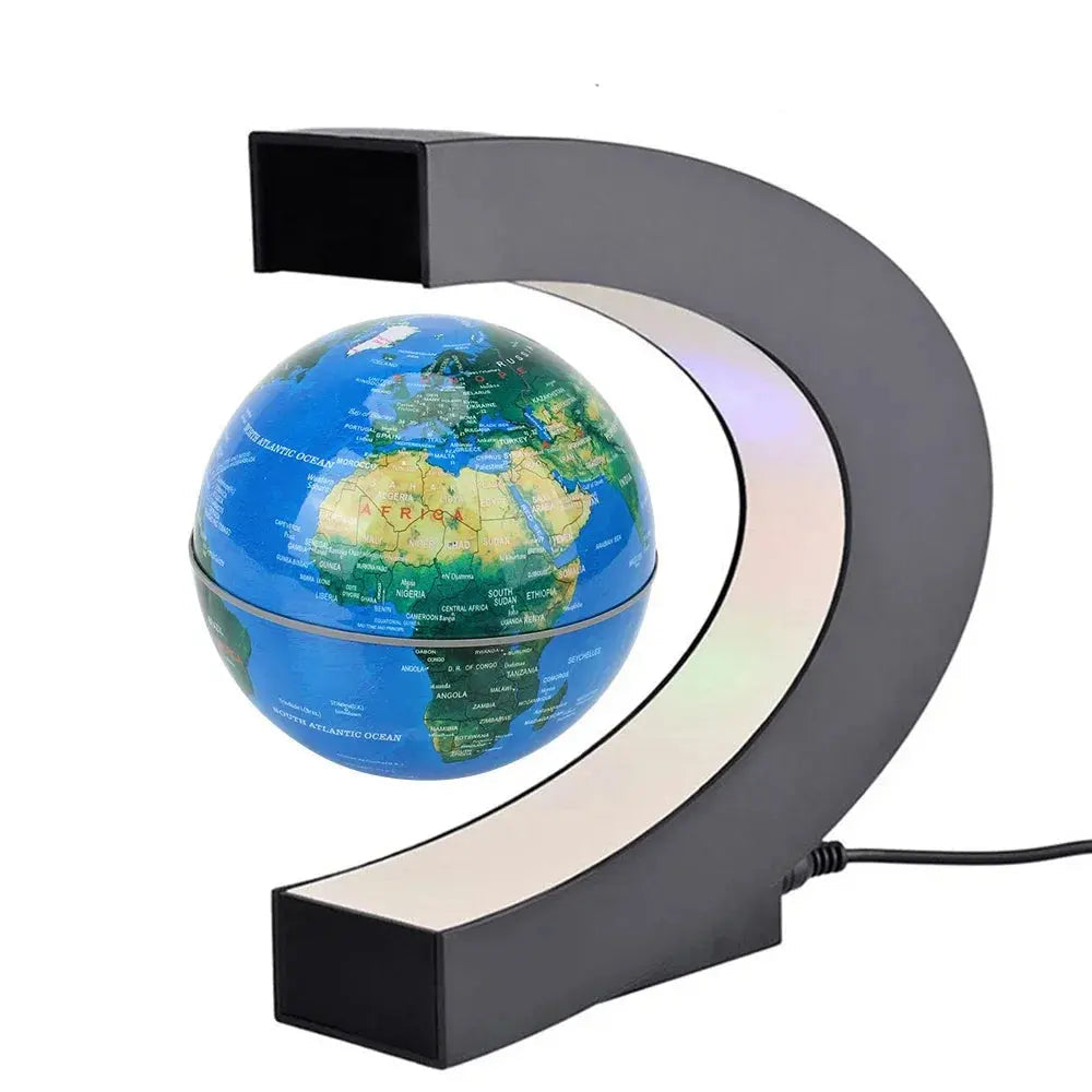 Globe lumineux terrestre magnetique globe terrestre