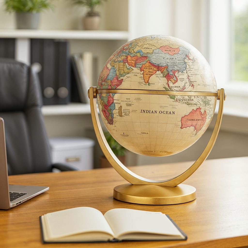 Globe Terrestre Retro globe terrestre