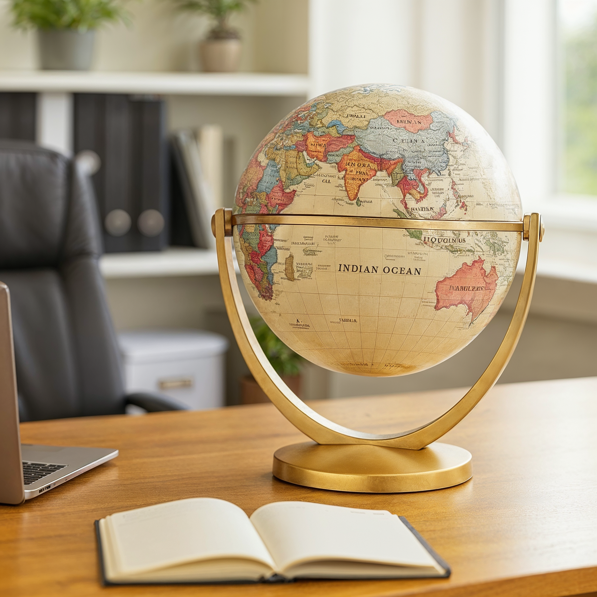 Globe Terrestre Retro globe terrestre