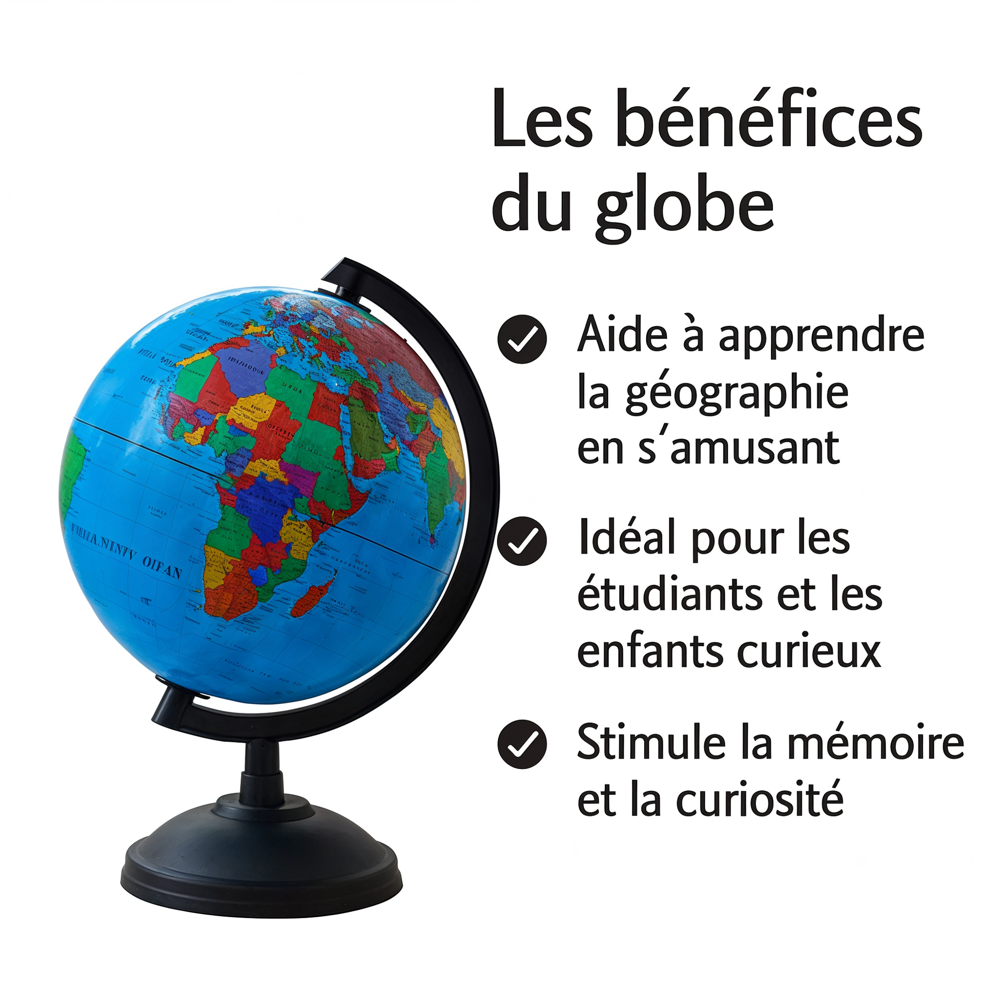 Globe Terrestre Classique globe terrestre
